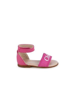 fucsia leathers sandals CHLOE' KIDS | C2003649L